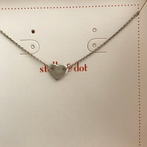 Stella & Dot Ever After Necklace. 18 inch chain